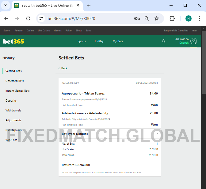 Fixed Matches HT FT